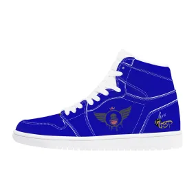 Vision 1 Collection | Basic Purple | High Top Customized | Shoe Zero