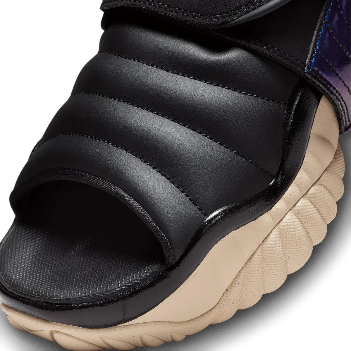 Wmns Air Adjust Force Sandal 'Black Vivid Purple'