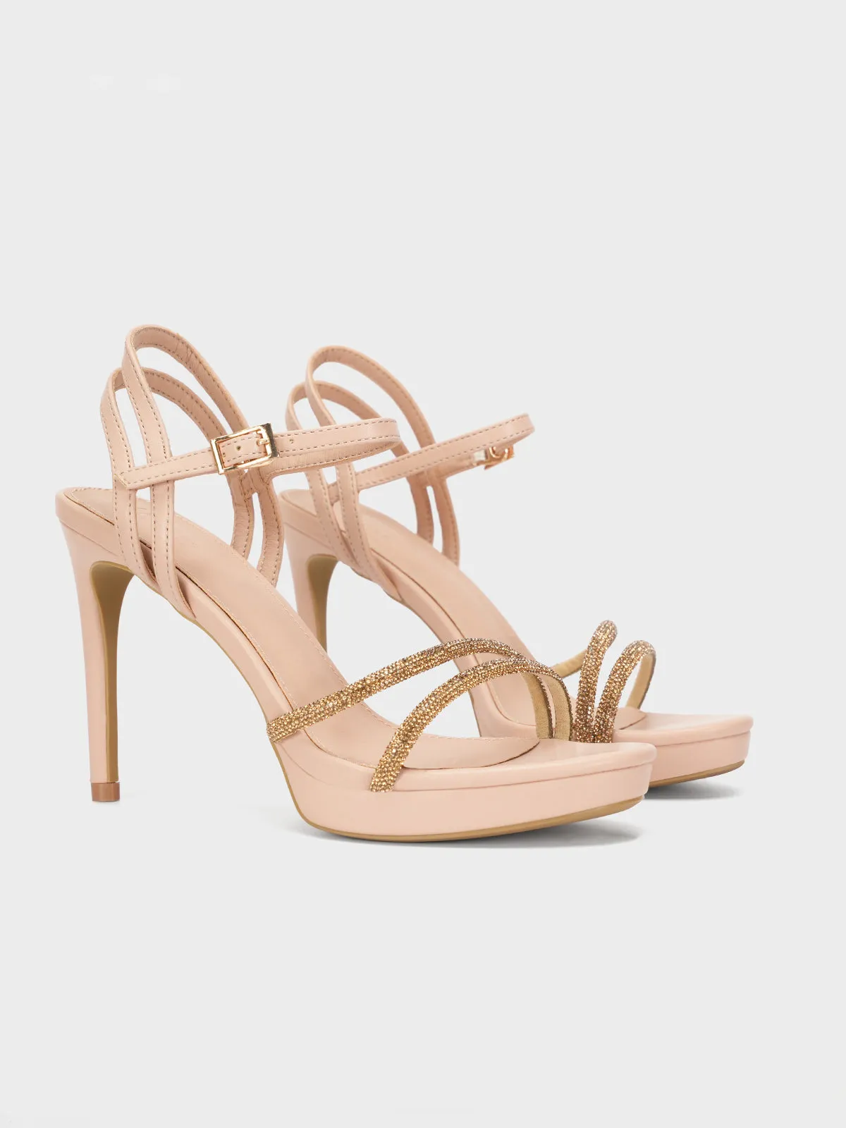 Women's "LOZANO" Embellished Party Sandals