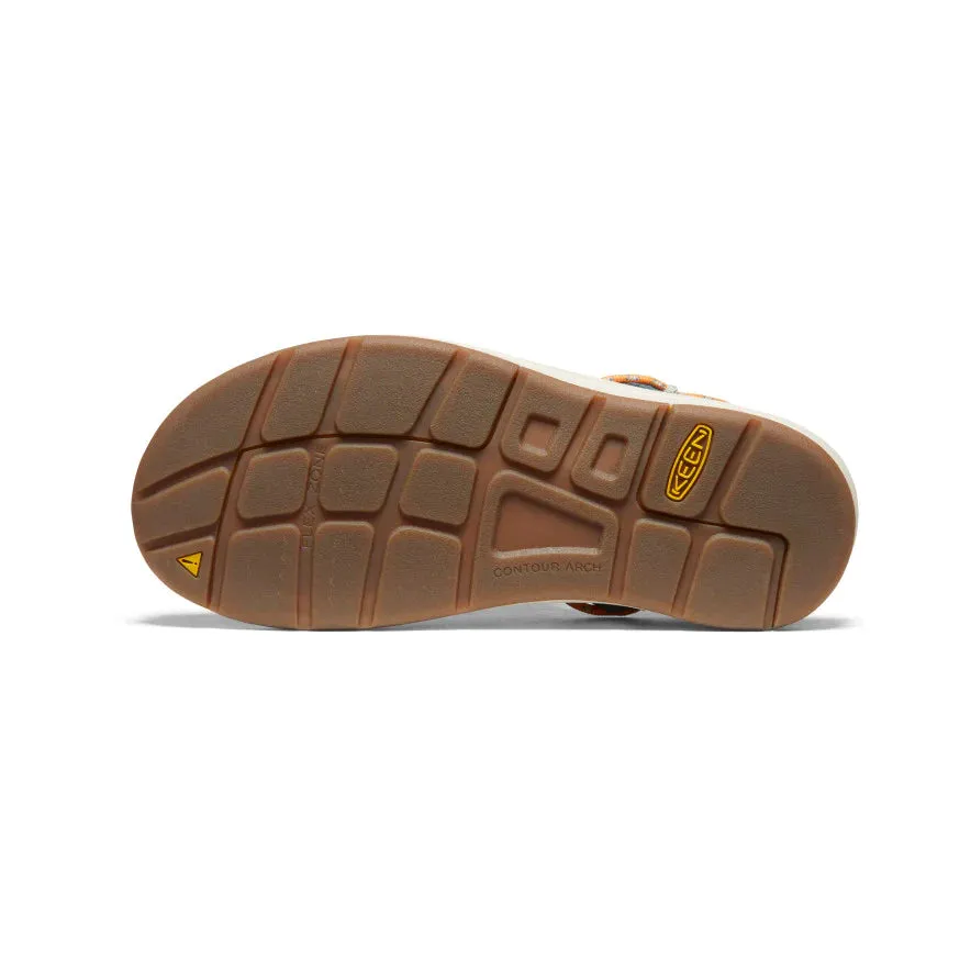 Women's Uneek Sandal - Sea Moss/Tangerine