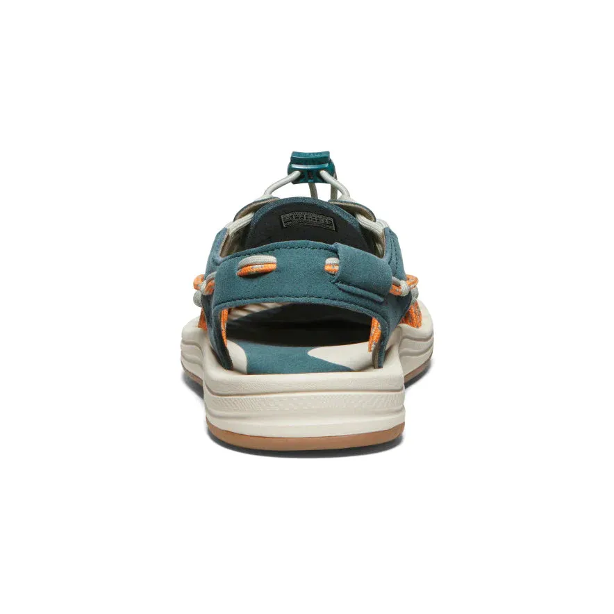 Women's Uneek Sandal - Sea Moss/Tangerine