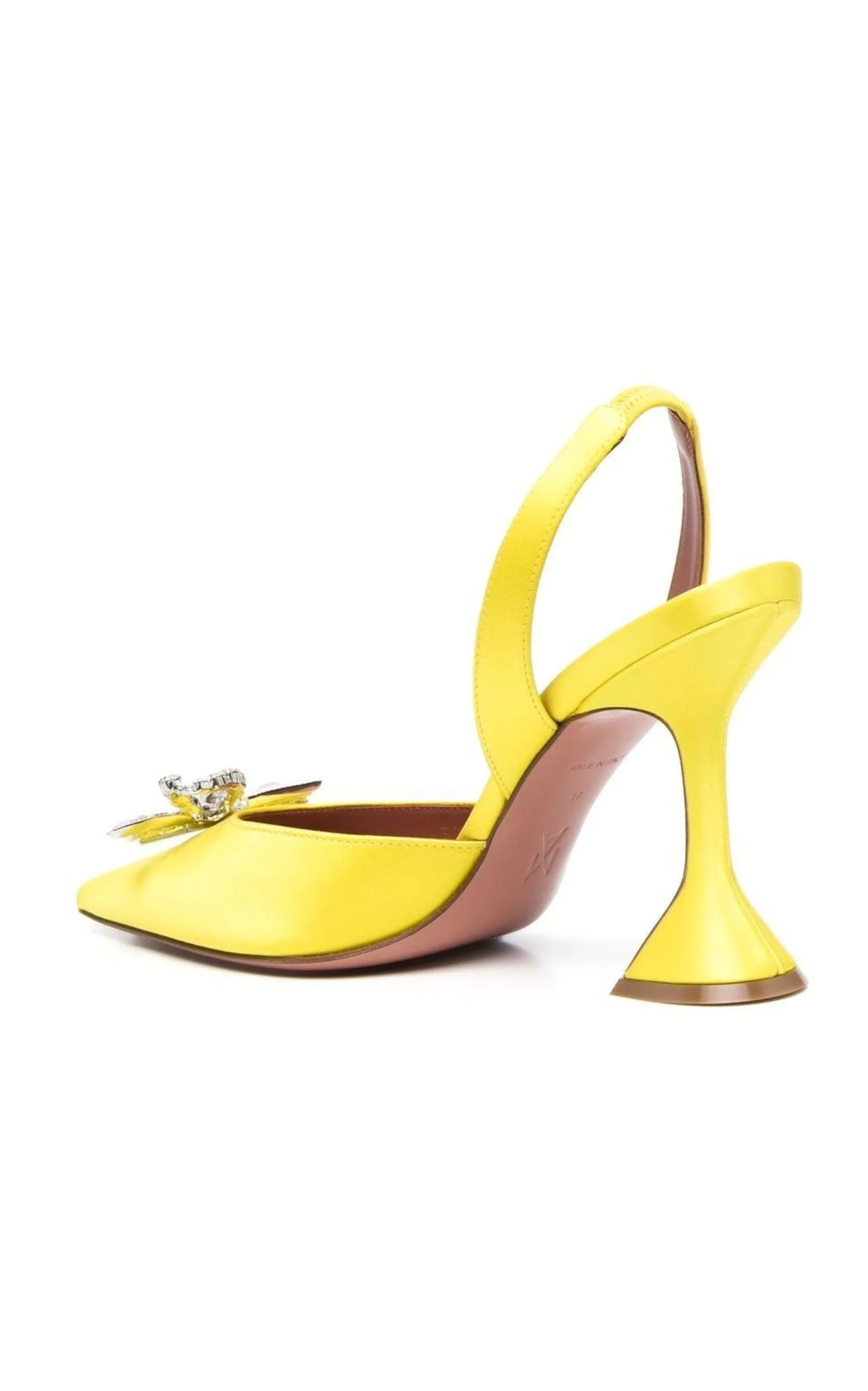 Yellow Rosie Sling Heels