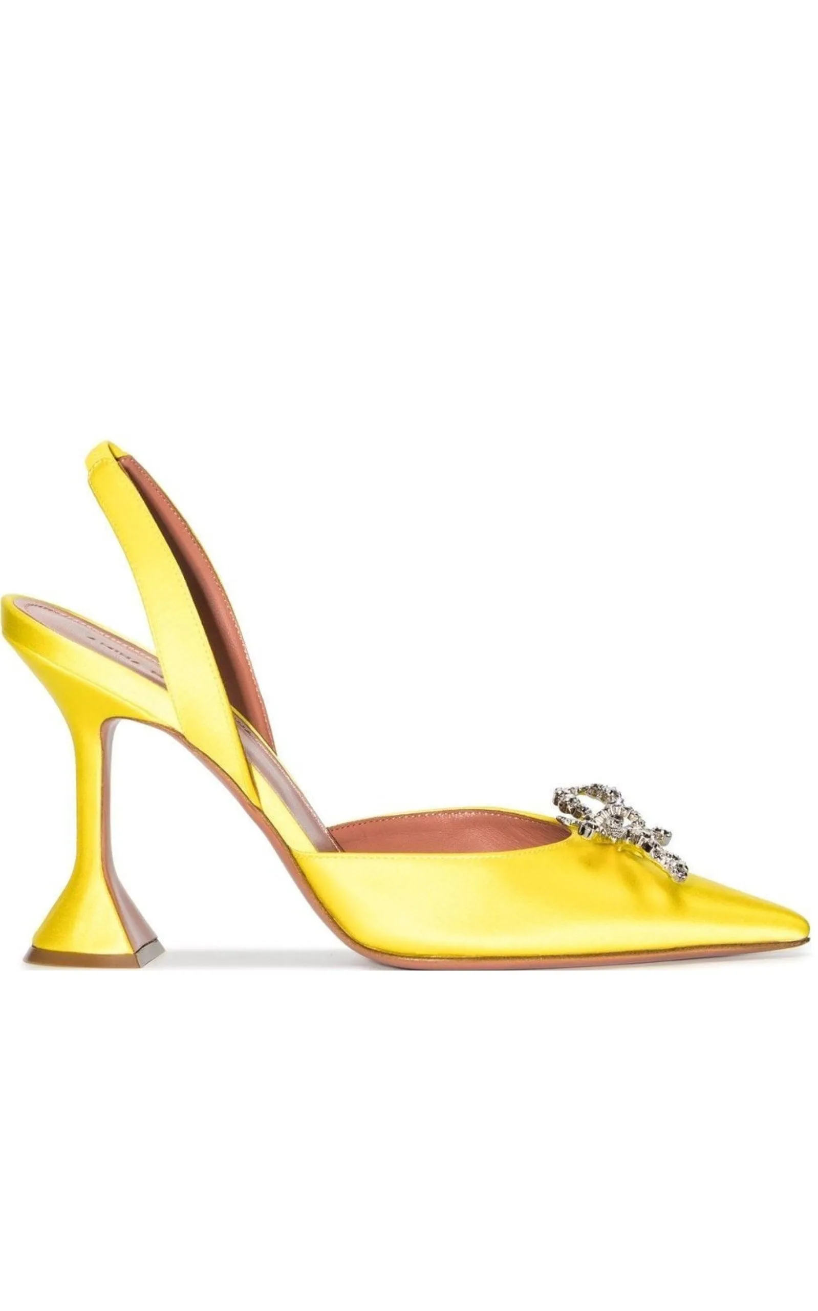 Yellow Rosie Sling Heels