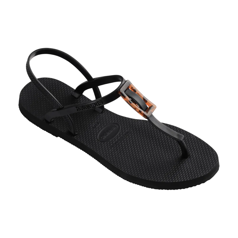 You Paraty Buckle Turtle Flip Flops